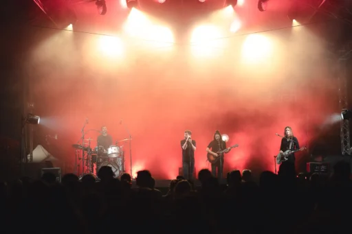 Le groupe de musique TELEGRAPH en représentation à Evian les Bains en 2024. Photo du photographe Rüdi Welter. Le groupe de musique TELEGRAPH en représentation à Evian les Bains en 2024. Photo du photographe Rüdi Welter.