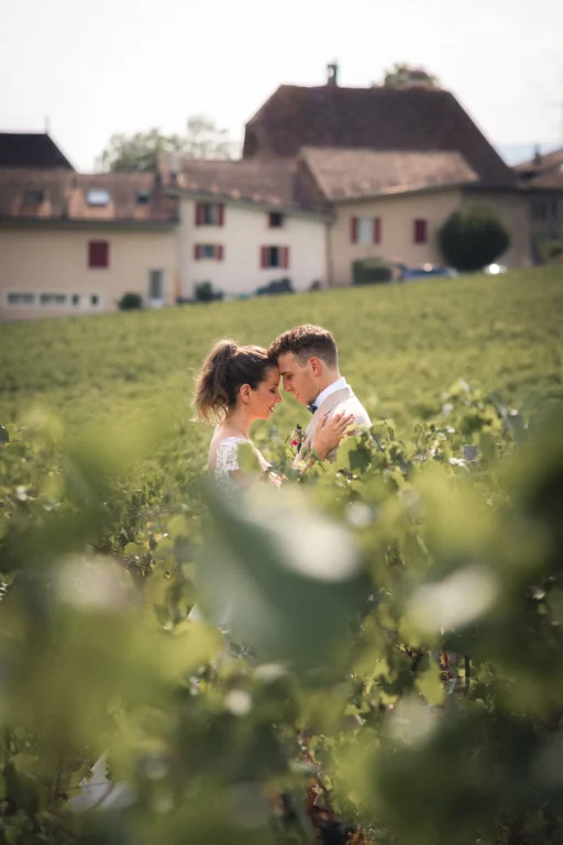 Photo de couple dans les vignes en signe. Photo du photographe Rüdi Welter. Photo de couple dans les vignes en signe. Photo du photographe Rüdi Welter.
